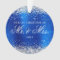 Silver Glitter Royal Blue Foil Our 1st Christmas