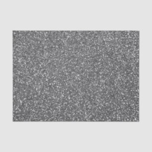Silver Glitter Tissue Paper