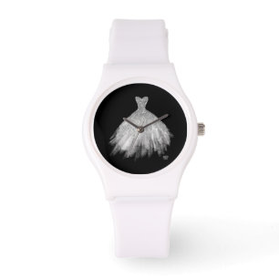 *~* Silver Glittler * Wedding Dress Wedding Gown Watch