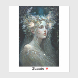 Silver Goddess Fantasy Art