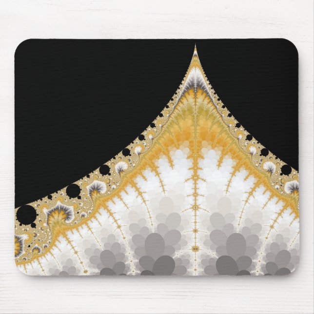 Silver Gold Volcano Mousepad (Front)