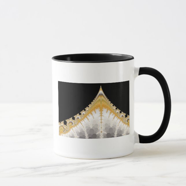 Silver Gold Volcano Mug (Right)