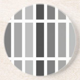 Silver Gray Hues Coaster