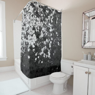 Silver Grey Black Glitter Glam #1
