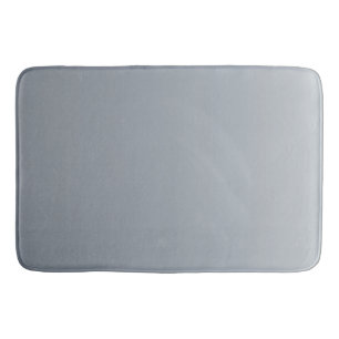 Silver Grey Deep to Light Tones Bath Mat