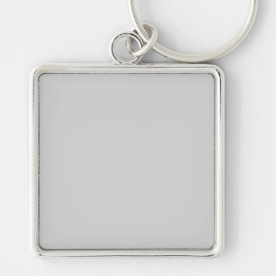 Silver Grey Fashion Grey Colour Trend 2014 Blank Keychain