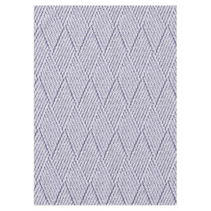 Silver Grey Faux Diamond Knit Pattern Tablecloth