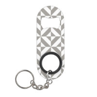Silver Grey Geometric Art Deco