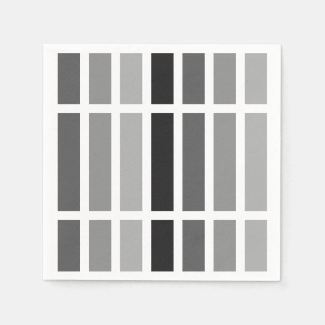 Silver Grey Hues Napkin (Front)