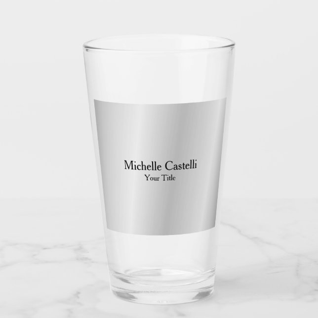 Silver Grey Professional Unique Classical Simple Glass (Front)