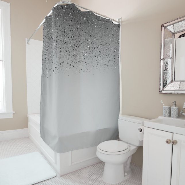 Silver Grey Sparkly Sparkle Glitter (In Situ)