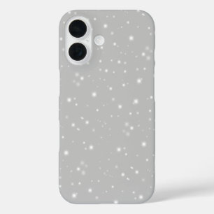 Silver Grey Starlight iPhone 16 Case