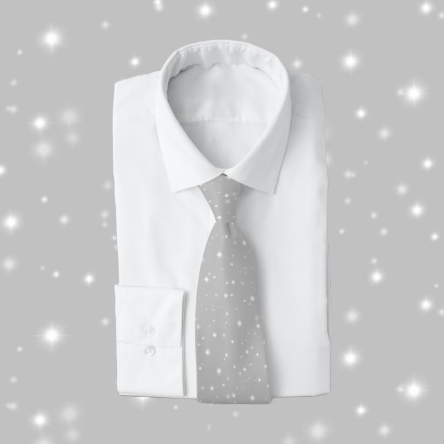 Silver Grey Starlight Tie (Creator Uploaded)