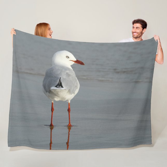 SILVER GULL FLEECE BLANKET (In Situ)