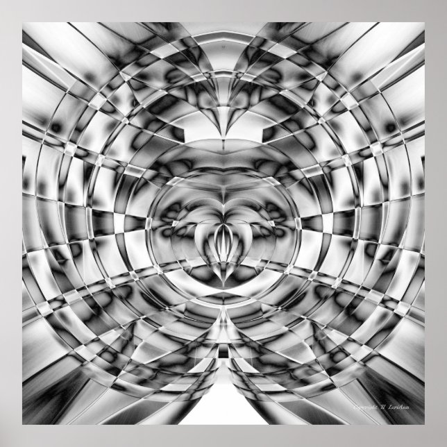 Silver Heart Poster (Front)