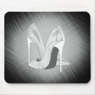 Silver Heels Mouse Pad