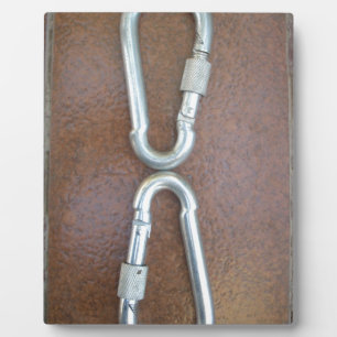 Silver infinity plaque