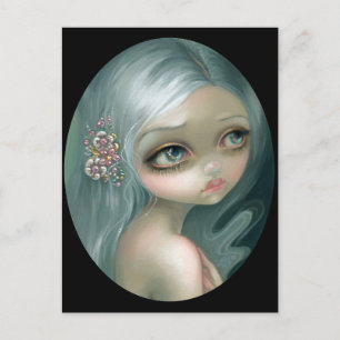 "Silver Introspection" Postcard