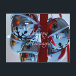 silver jingle bells holiday postcard<br><div class="desc">Wishing your home is
filled with all the joy, 
love,  & magic of
the season!</div>