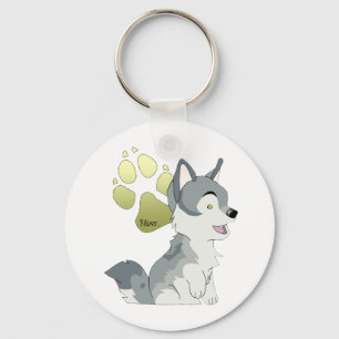 silver keychain