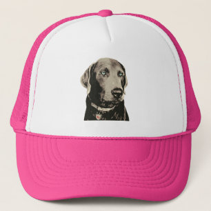 Silver Lab 100% Labrador Trucker Hat