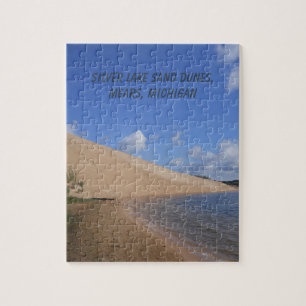 Silver Lake Sand Dunes, Mears, Michigan Jigsaw Puzzle