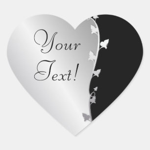 Silver Leaves Sticker