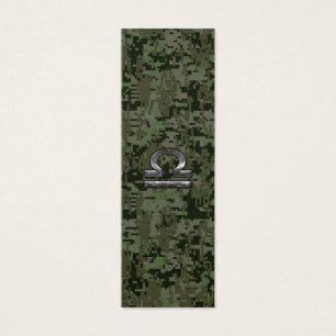 Silver Libra Zodiac Green Camo numérique