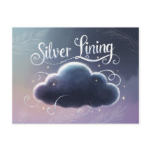 Silver Lining cloud painted