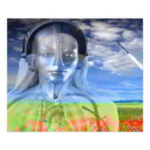 Silver Machine Photo Print