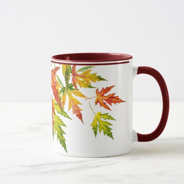 Silver Maple on a Combo Mug (11 oz) (Right)