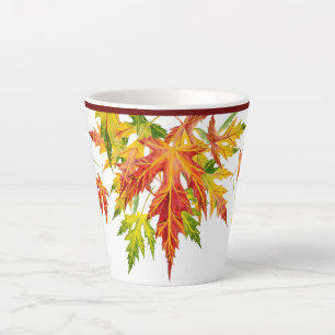 Silver Maple on a Small Latte Mug