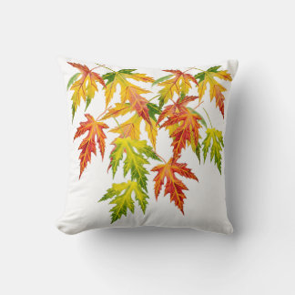 Silver Maple on a Throw Pillow