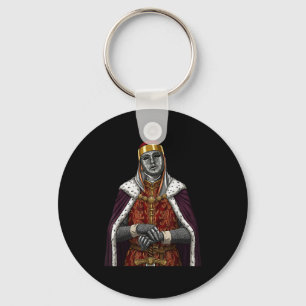Silver Mask King Baldwin Iv Golden Mask Medieval A Keychain