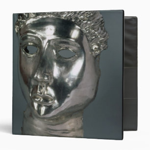 Silver mask, Roman, 1st half of 3rd century AD (si Binder