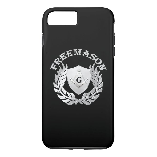 Silver masonry symbol Case-Mate iPhone case (Back)