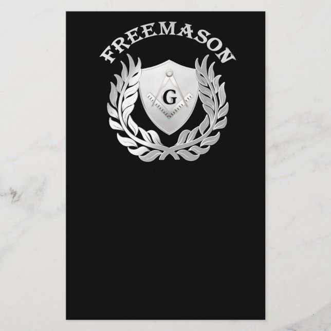 Silver masonry symbol flyer (Front)