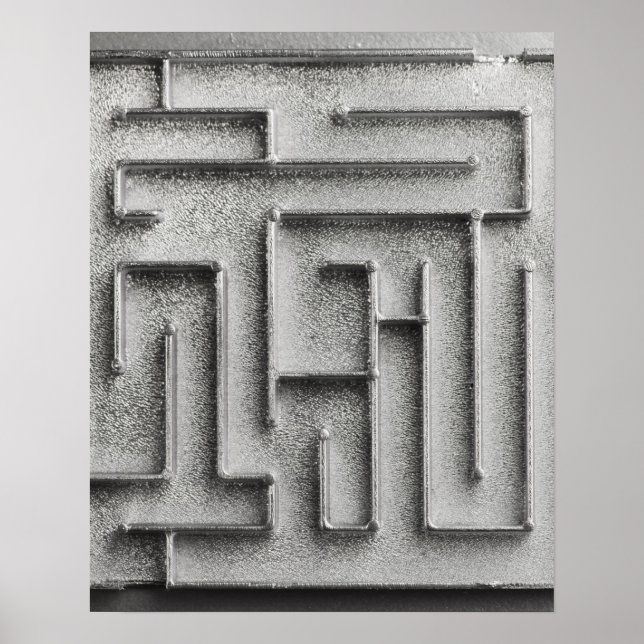 Silver maze poster (Front)