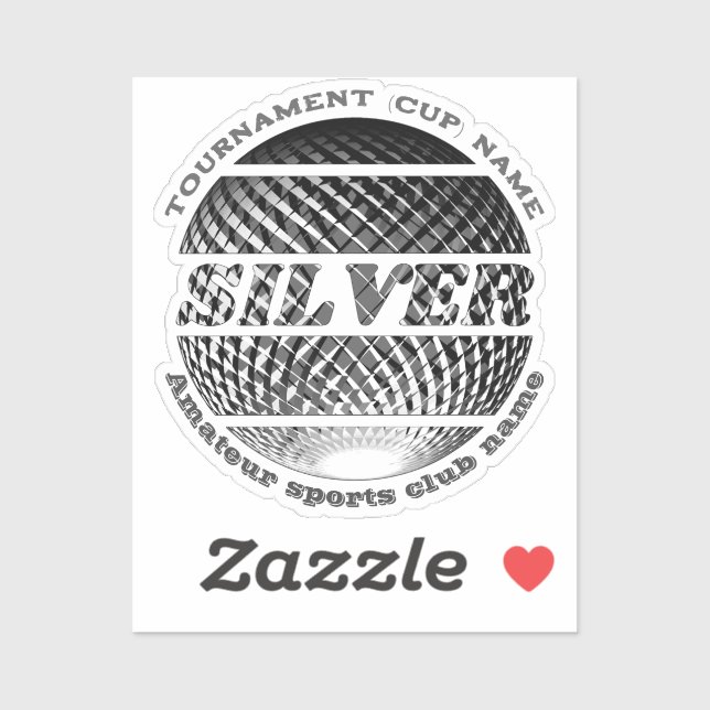 Silver medal, 2nd place winner  (Sheet)