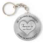 Silver Memorial Heart
