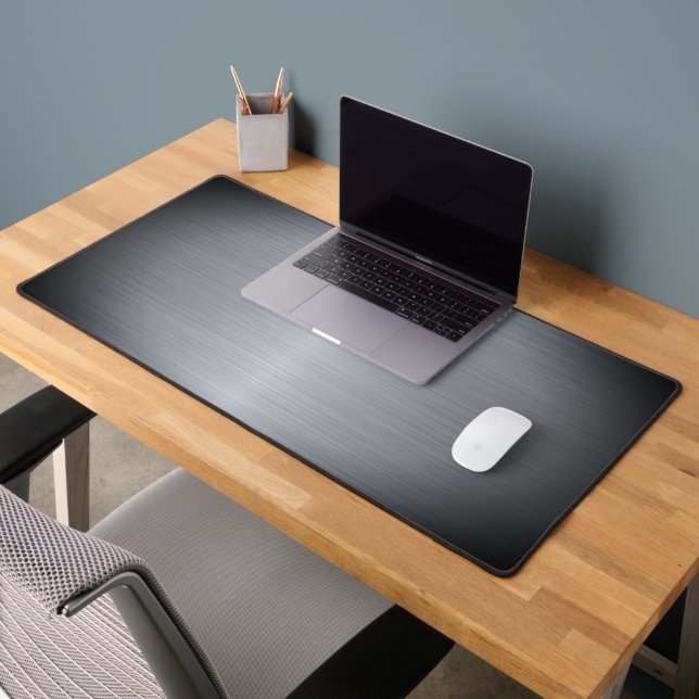 Silver Metallic Desk Mat (Office 2)