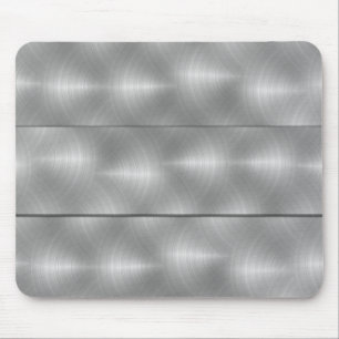 Silver Metallic Mouse Pad