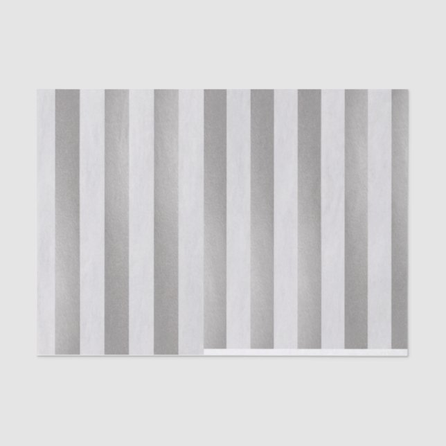 silver metallic white paper texture stripe (Front)