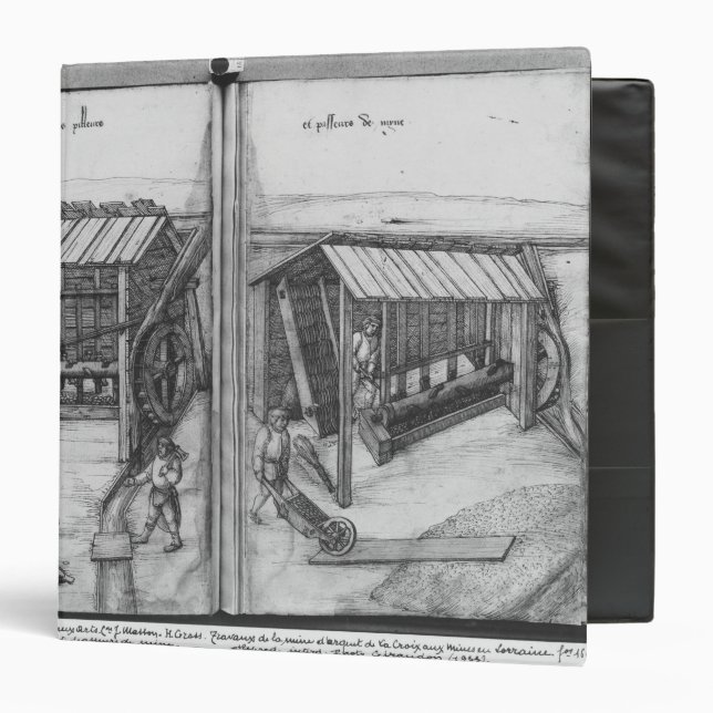 Silver mine of La Croix-aux-Mines, Lorraine Binder (Front/Inside)