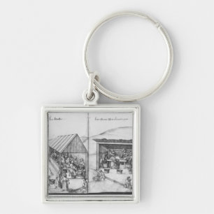 Silver mine of La Croix-aux-Mines, Lorraine Keychain