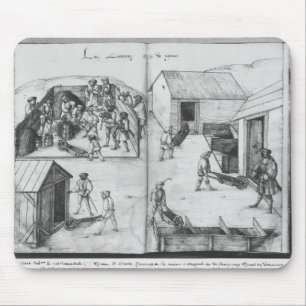 Silver mine of La Croix-aux-Mines, Lorraine Mouse Pad