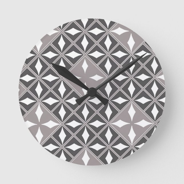 Silver Mine Round Clock (Front)