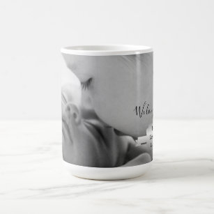 Silver Minimalist Photo Mother's Day Coffee Mug
