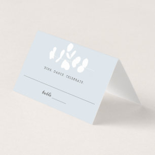 Silver Mist Eucalyptus Branch Wedding Escort