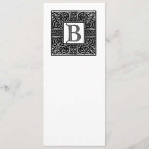 Silver Monogrammed Celtic Wedding Invitation